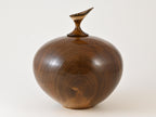 Handmade Chinese Cork Wood Urn ( 250 c.i)
