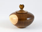 Handmade Laburnum Keepsake Wood Urn (20 c.i.)