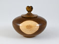 Handmade Laburnum Keepsake Wood Urn (20 c.i.)