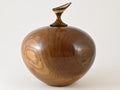 Handmade Chinese Cork Wood Urn ( 250 c.i)